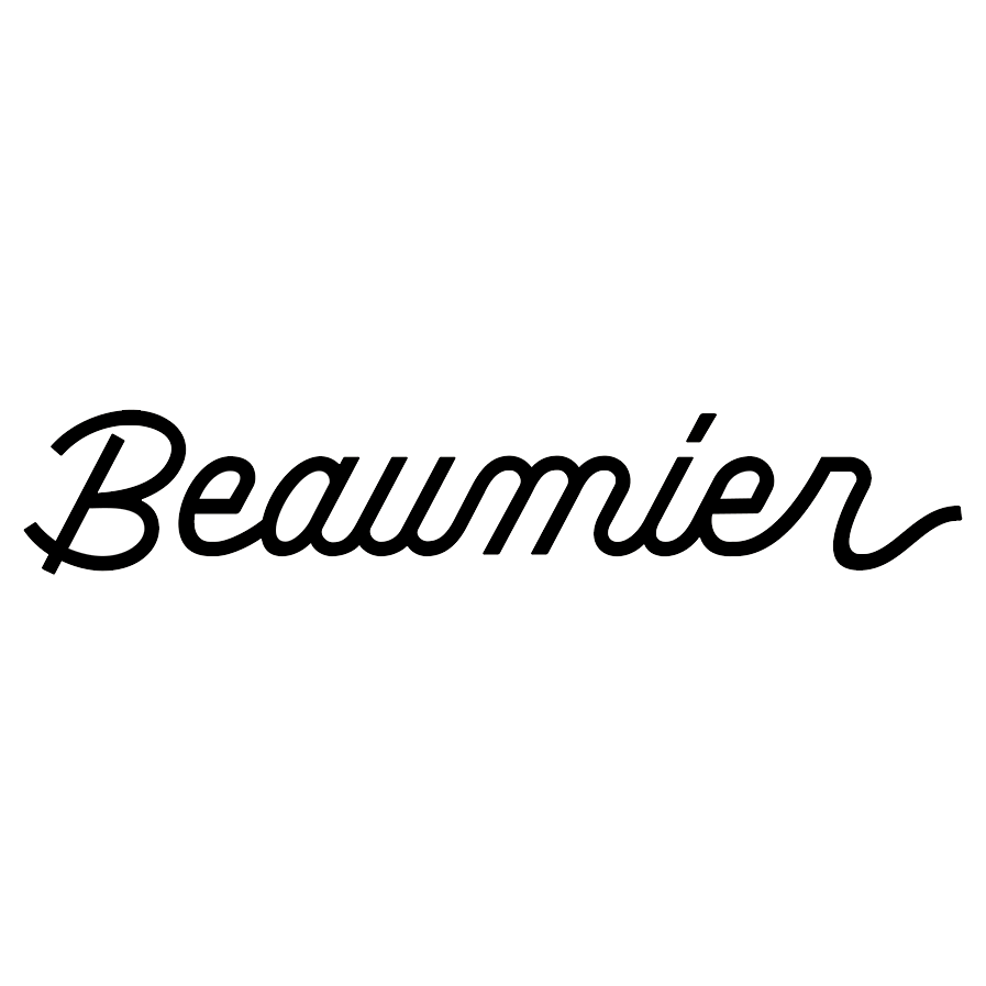 The word "Beaumier" written in elegant, black cursive font on a white background.